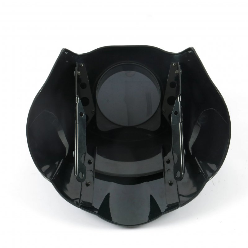 Black ABS Plastic Quarter Fairing for  XL 883 1200 1988-UP FXR 86-94 Dyna 95-05 01